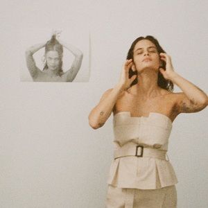 Belted Gabardine Top